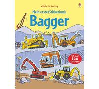 Sam Taplin – Mein erstes Stickerbuch: Bagger – German language – Paperback