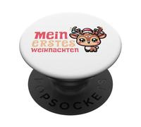 Mein Erstes Weihnachten Cute Reindeer Winter Xmas Christmas PopSockets Adhesive PopGrip