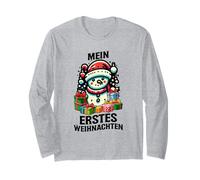 Mein Erstes Weihnachten Cute Snowman Winter Xmas Christmas Long Sleeve T-Shirt