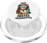 Mein Erstes Weihnachten Cute Snowman Winter Xmas Christmas PopSockets PopGrip for MagSafe