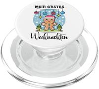 Mein Erstes Weihnachten Gingerbread Man Xmas Christmas PopSockets PopGrip for MagSafe