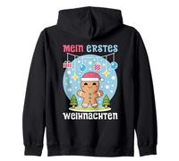 Mein Erstes Weihnachten Gingerbread Man Xmas Christmas Zip Hoodie