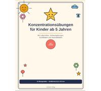 Mein großes Konzentrations- und Malbuch ab 5 Jahren: Mit Labyrinthen, Suchbildern, Schwungübungen und Ausmalbildern für Vorschulkinder