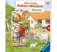 Mein großes Puzzle-Spielbuch: Bauernhof