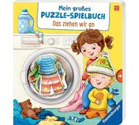Mein großes Puzzle-Spielbuch: Das ziehen wir an