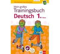 Mein großes Trainingsbuch Deutsch 1. Klasse. Mit Online-Übungen und Belohnungsstickern: Der komplette Lernstoff