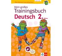 Mein großes Trainingsbuch Deutsch 2. Klasse. Mit Online-Übungen und Belohnungsstickern: Der komplette Lernstoff