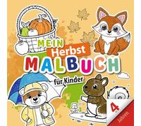 Mein Herbst-Malbuch: für Kinder