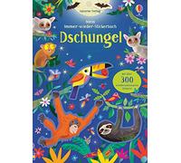 Mein Immer-wieder-Stickerbuch: Dschungel
