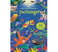 Mein Immer-wieder-Stickerbuch: Dschungel - German Language Paperback NEW Robson,