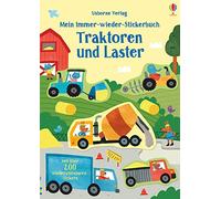 Mein Immer-wieder-Stickerbuch: Traktoren und Laster - German Language Paperback