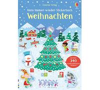 Mein Immer-wieder-Stickerbuch: Weihnachten - German Language Paperback NEW Robso