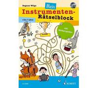 Mein Instrumenten-Rätselblock Wilgo Book with CD Schott Music Paperback