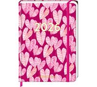 Mein Jahr 2026 - Blätter (All about pink)