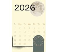 Mein Jahr 2026 - Taschenkalender für jeden Tag, Hardcover, Januar2026 - Dezember2026: Plane deinen Alltag - Monat für Monat, Woche für Woche, 1 Woche-2 Seiten, Notizen, 2025/2026