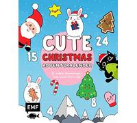 Mein Kawaii-Adventskalender-Buch: Cute Christmas: 24 niedliche Überra (Hardback)