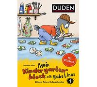 Mein Kindergartenblock mit Rabe Linus 1: Zählen, Malen, Unterscheiden