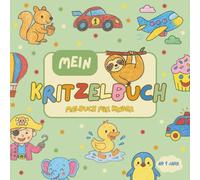 Mein Kritzelbuch: Malbuch für Kinder (ab 1 Jahr)