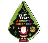 Mein Kritzkratz-Adventskalender: 24 x Kritzelspaß Kreativer Kratze (Paperback)