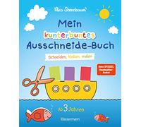 Mein kunterbuntes Ausschneide-Buch. Schneiden, kleben, malen ab 3 Jahren: Mit Scherenführerschein und perforierten Seiten zum leichten Heraustrennen. ... Ideal für Urlaub und Ferien mit Kindern