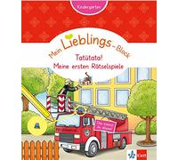 Mein Lieblings-Block Tatütata! Meine ersten Rätselspiele: Kindergarten ab 3 Jahren. Das kannst du alleine!