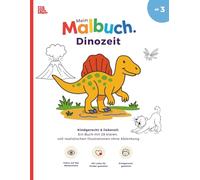 Mein Malbuch. Dinozeit: Das liebevoll gestaltete Urzeit-Malbuch mit klaren Linien für kleine Künstler ab 3 Jahren