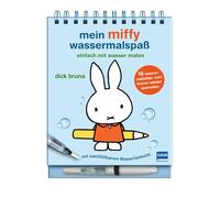 Mein Miffy Wassermalspaß: Einfach mit Wasser malen - Miffy-Malbuch mit 16 Bildern, die sich beim Kontakt mit Wasser bunt färben + viele Motive zum ... mit nachfüllbarem Wassermalstift, ab 3 Jahren