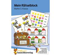 Mein Rätselblock Mathe 3. Klasse: A5-Übungsblock