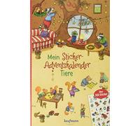 Mein Sticker-Adventskalender: Tiere