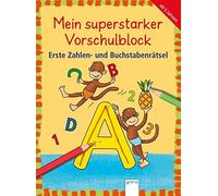 Mein superstarker Vorschulblock. Erste Zahlen- , Thabet, Roth, Krapp, Hela-W.