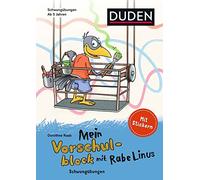 Mein Vorschulblock mit Rabe Linus (1): Schwungübungen: Mit Stickern