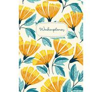 Mein Wochenkalender - DIN A5 - Undatierter Wochenplaner zum Ausfüllen - Blumen: Kalender ohne festes Datum | 53 Wochen | Übersicht & Notizen | Für Beruf, Schule, Studium oder Alltag