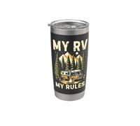 Mein Wohnmobil My Rules Camping Stainless Steel Insulated Tumbler