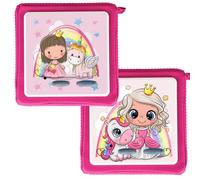 MeinBaby123® Screen Protector Compatible with Toniebox Set of 2 | Self-Adhesive Protective Cover | Premium Quality | Perfect Fit Sticker I Film Sticker I Toniebox Accessories (Set of 2 Fairy &