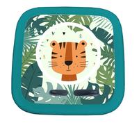 MeinBaby123® Toniebox Protective Film 2, Toniebix Accessories, Toniebox Sticker, Perfect Fit & Self-Adhesive, Toniebox Sticker Girls & Boys, Gifts for Children for Birthday (Tiger)