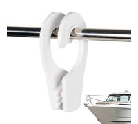 Meindin Clips for Boats - Lines Boat Rail Cleats,Quick Connect and Release UV Resistant Rail Lines Cleats for Kayak Yacht Sports Outdoors Dock Buoy Door Marine