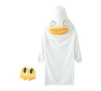 Meindin Duck Onesie - Flannel Duck Costume Plush Animal Costume - Animal Costume Unisex for Cosplay, Men, Teenagers, Adult
