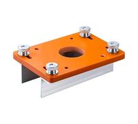 Meindin Router Templates | Precision Woodworking Router Guide | Anti-Slip Board Arc Trimmer Machine Guide for Joiner Furniture Manufacturing Technicians Handmade Enthusiasts
