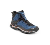 Meindl - Day hiking shoes - Lite Hike GTX Bleu/Orange for Men - Size 7 UK - Blue Blue