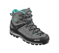 Meindl - Hiking shoes in GORE-TEX - Litepeak Lady 3.0 GTX Anthracite/Turquoise for Women in Leather - Size 5,5 UK - Grey Grey 5.5 UK