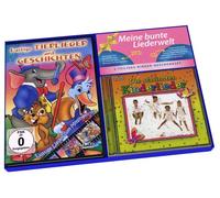 Meine bunte Liederwelt - 2-teiliges Kinder-Geschenkset - DVD: Lustige Tierlieder und Geschichten + CD: Die schönsten Kinderlieder