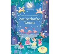 Meine glitzernde Stickerwelt: Zauberhafte Wesen - German Language Paperback NEW