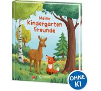 Meine Kindergarten-Freunde (Waldtiere): Wunderschönes Eintragbuch für die besten Freund*innen aus dem Kindergarten - Das perfekte Geschenk für Tier-Fans ab 3 Jahren