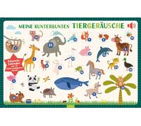 Meine kunterbunten Tiergeräusche: Adventskalender mit 24 leicht auslösbaren Sounds