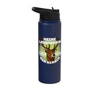 Meine Lederhosen Trägt Noch Der Hirsch Stainless Steel Insulated Water Bottle