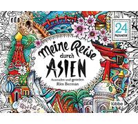 Meine Reise durch Asien: Ausmalen und genießen. 24 Postkarten