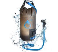 MeinElement Camping Shower - meinMonsun - Mobile Solar Shower and Waterproof Outdoor Drybag - Refresh on Travels and Festivals - Crowdfunding and Design in Germany