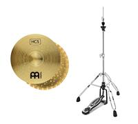 Meinl 14" HCS Soundwave Hi-Hats & Premier Artist Hi-Hat Stand