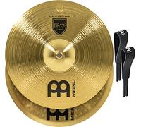 Meinl Marching 14" Brass Student Cymbal Pair includes BR3 Straps
