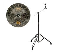 Meinl 18" Classics Custom Dark China & Gear4music Boom Arm Stand Black